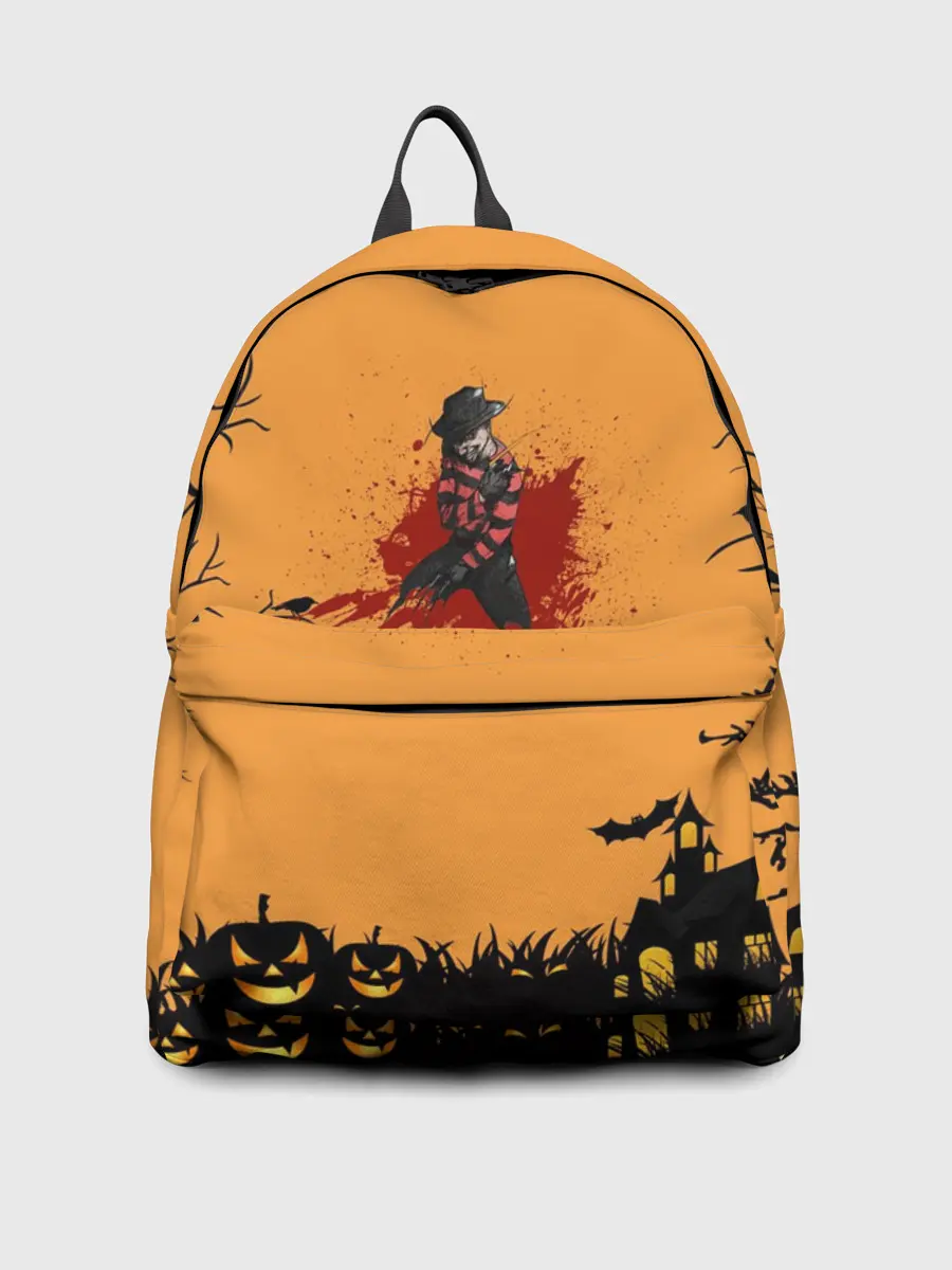 Рюкзак джинсовый / Halloween Freddy Blood