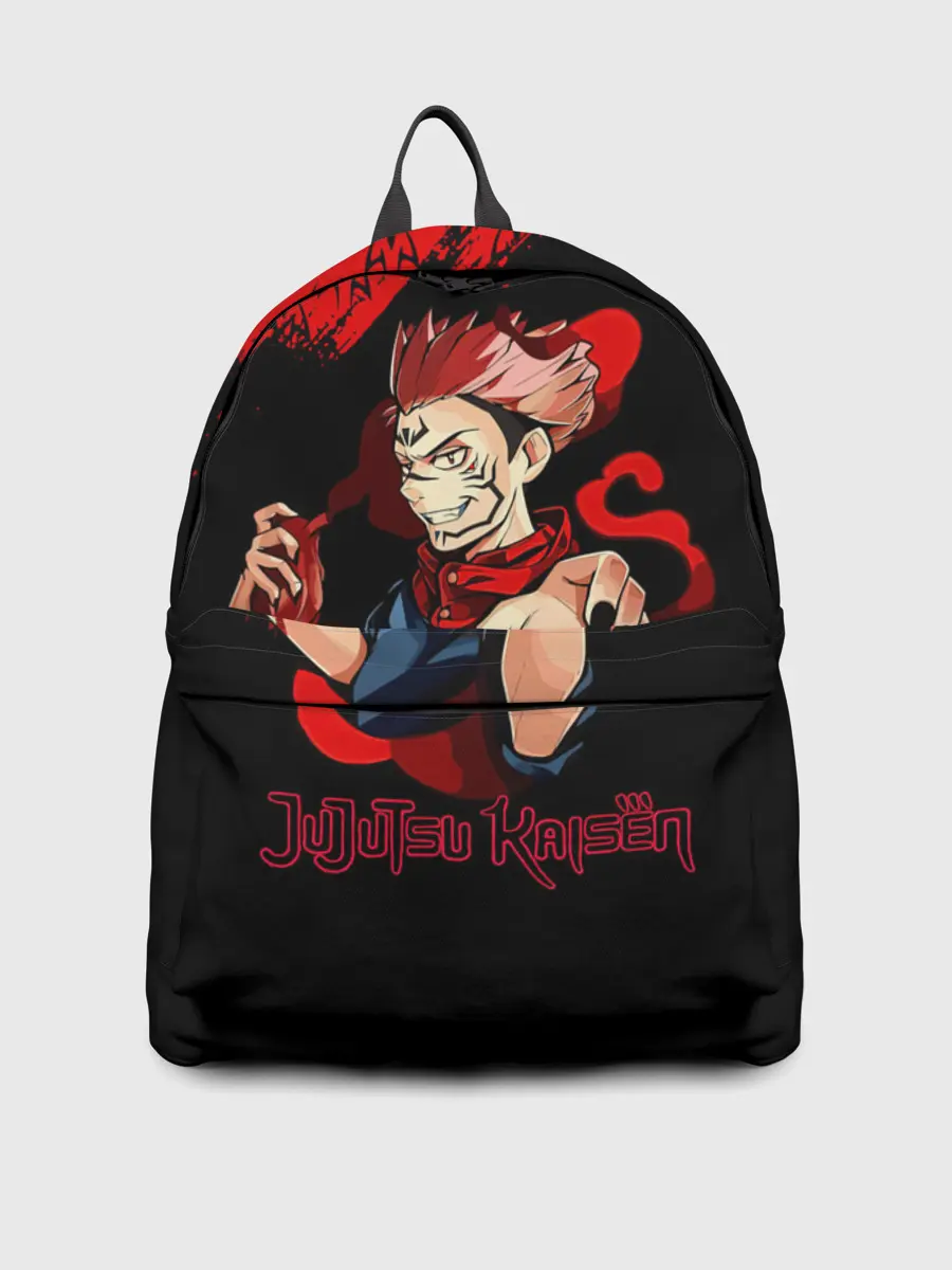 Рюкзак джинсовый / Рёмен Сукуна | Магическая битва