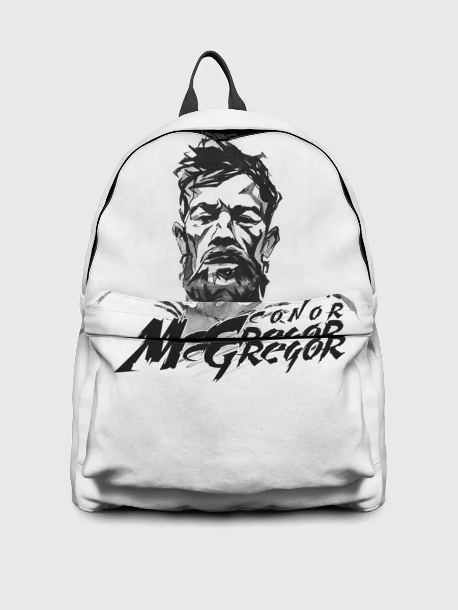 Рюкзак джинсовый / Портрет Конор МакГрегора