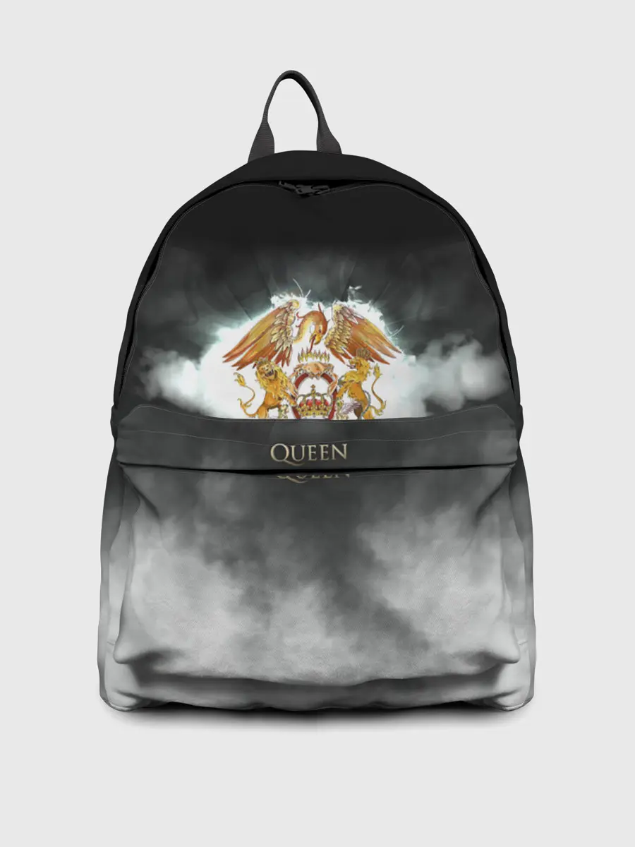 Рюкзак джинсовый / Логотип группы Queen