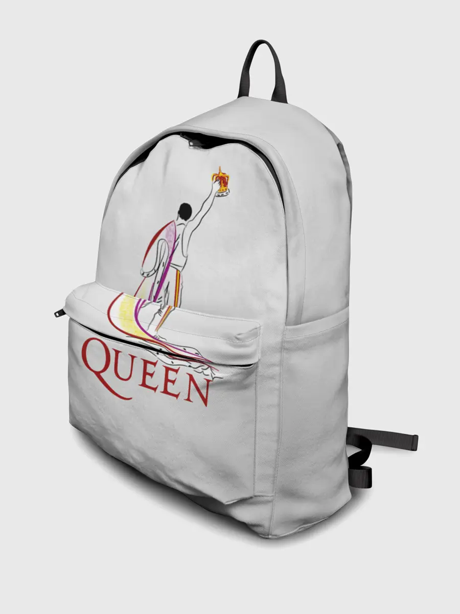 Рюкзак джинсовый / Фредди Меркьюри - Queen