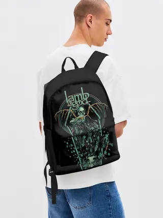 Рюкзак джинсовый / Lamb of God, Sacrament