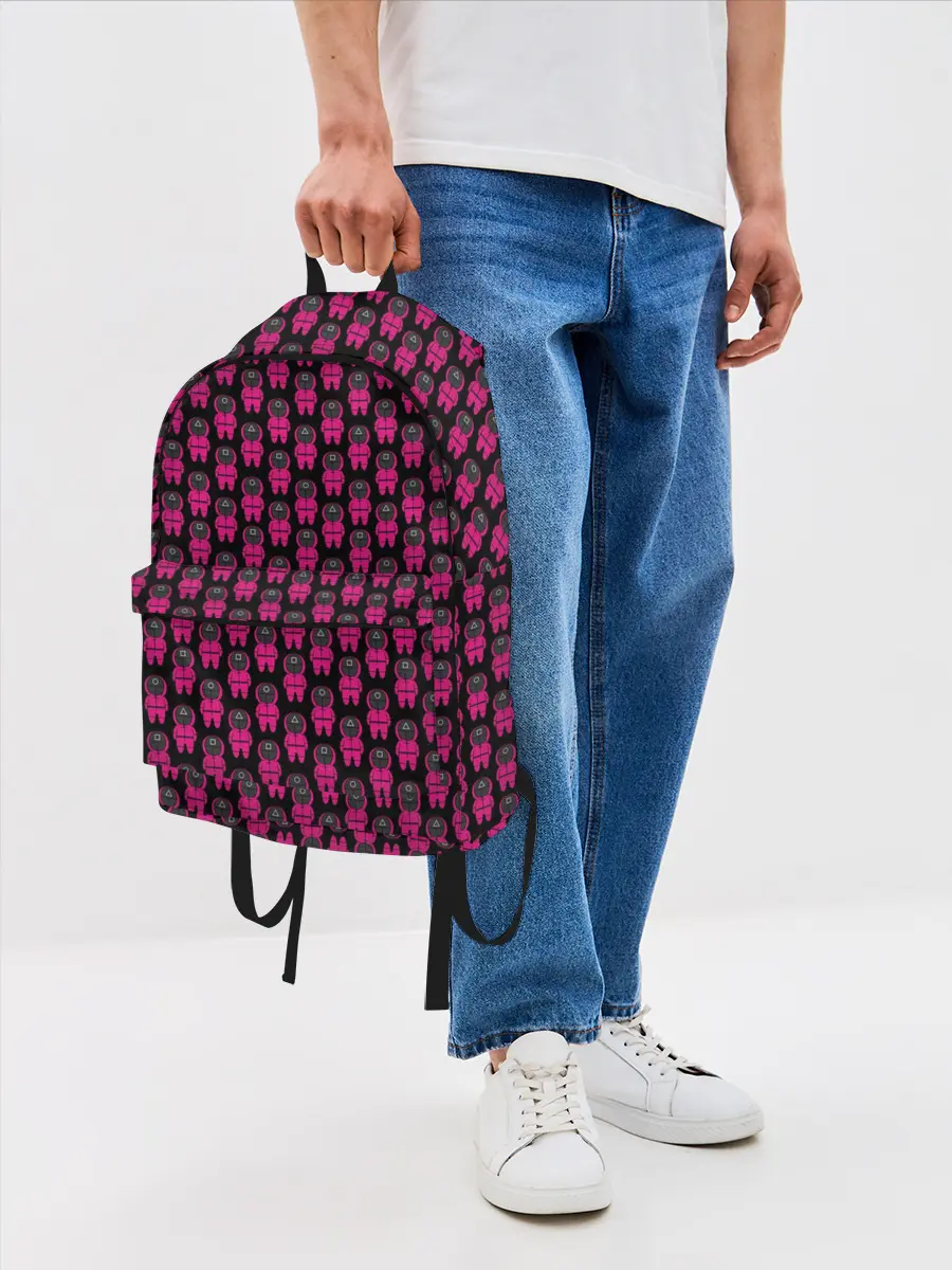 Рюкзак джинсовый / СТРАЖИ | SQUID GAME