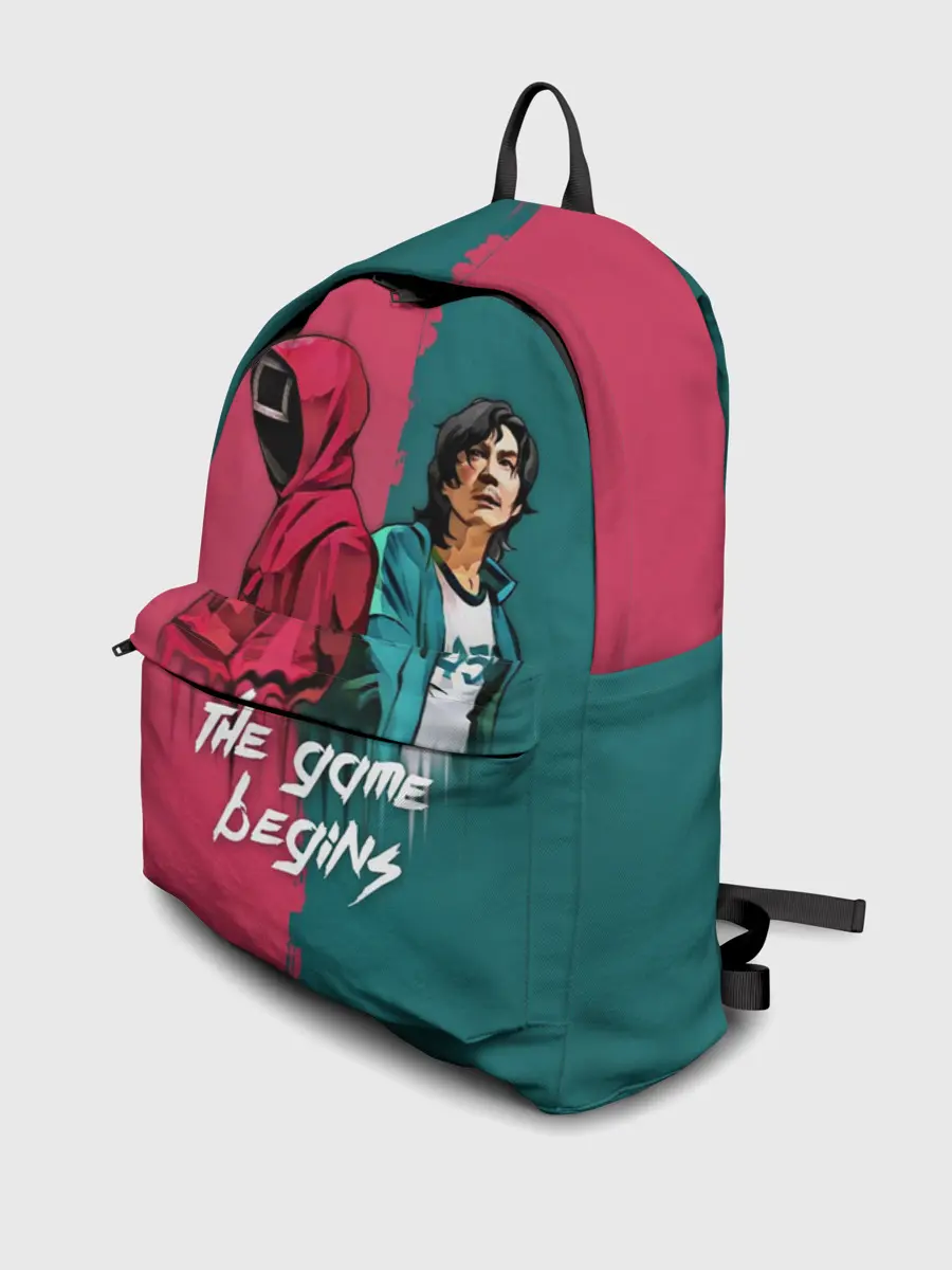 Рюкзак джинсовый / Игра на выживание Ojingeo geim