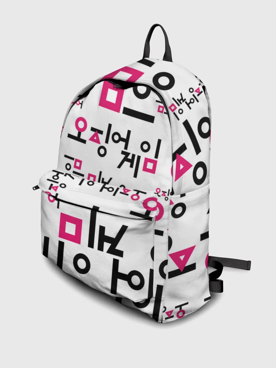 Рюкзак джинсовый / LOGO PATTERN | SQUID GAME