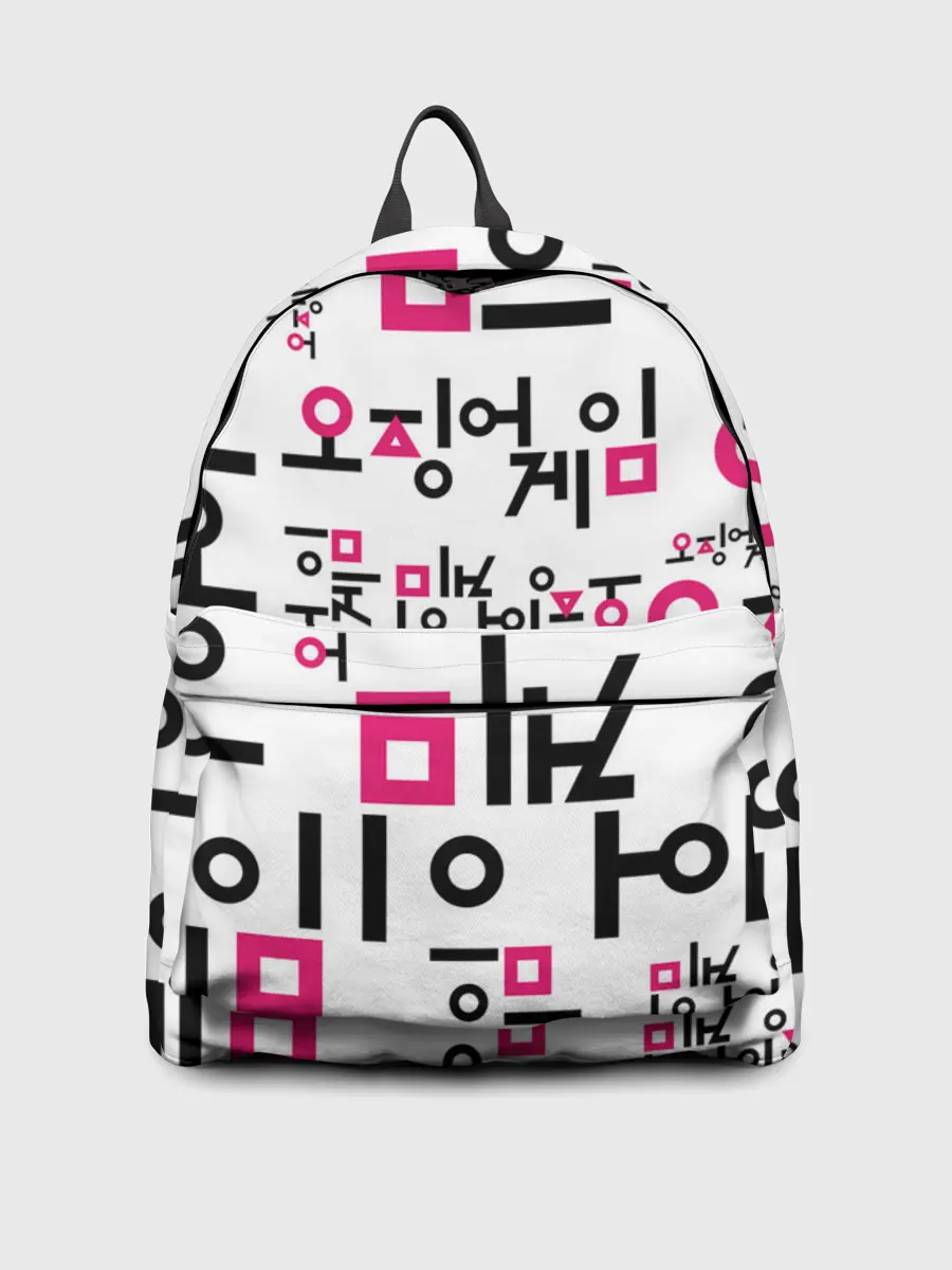 Рюкзак джинсовый / LOGO PATTERN | SQUID GAME