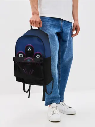 Рюкзак джинсовый / GUARDS | SQUID GAME