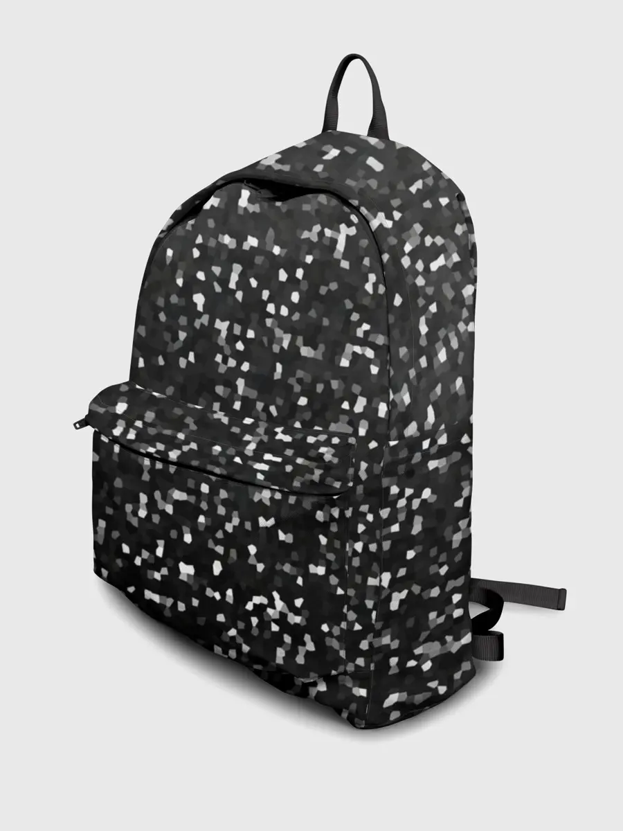 Рюкзак джинсовый / ЧБ мозаика