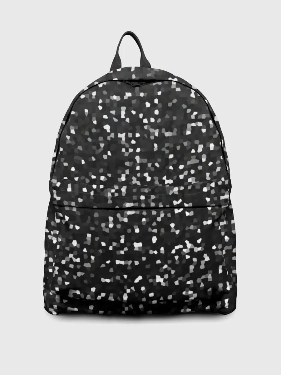 Рюкзак джинсовый / ЧБ мозаика