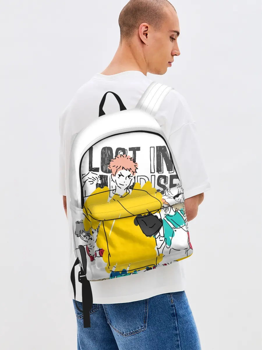 Рюкзак джинсовый / Итадори Юдзи - Jujutsu Kaisen