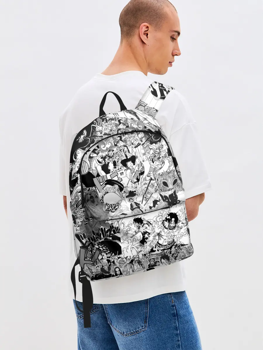 Рюкзак джинсовый / One Piece Манга страницы