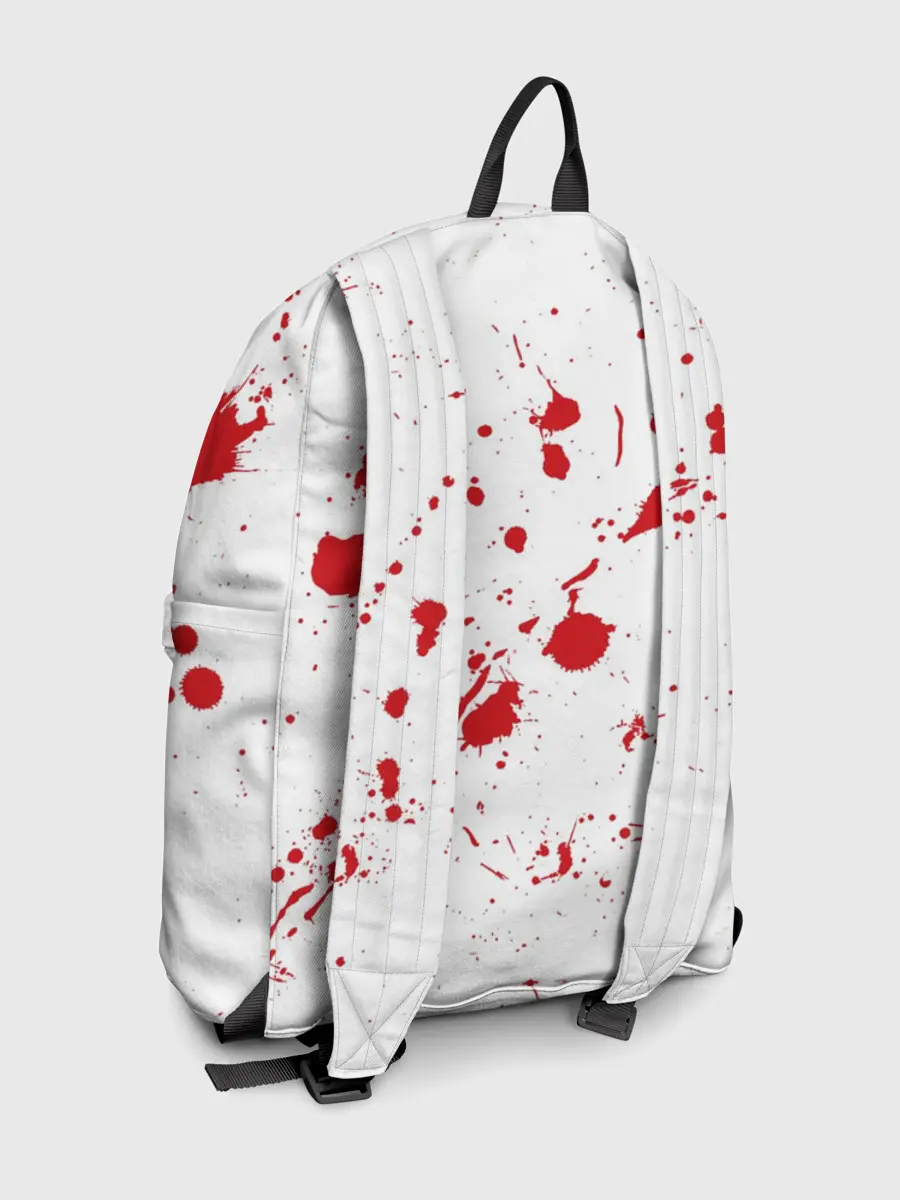 Рюкзак джинсовый / Dexter logo Декстер брызги крови