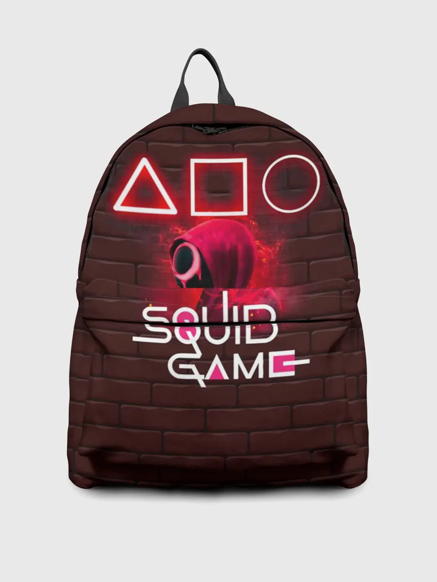 Рюкзак джинсовый / SQUID GAME | ИГРА В КАЛЬМАРА СОТРУДНИК