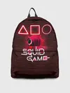 Рюкзак джинсовый / SQUID GAME | ИГРА В КАЛЬМАРА СОТРУДНИК