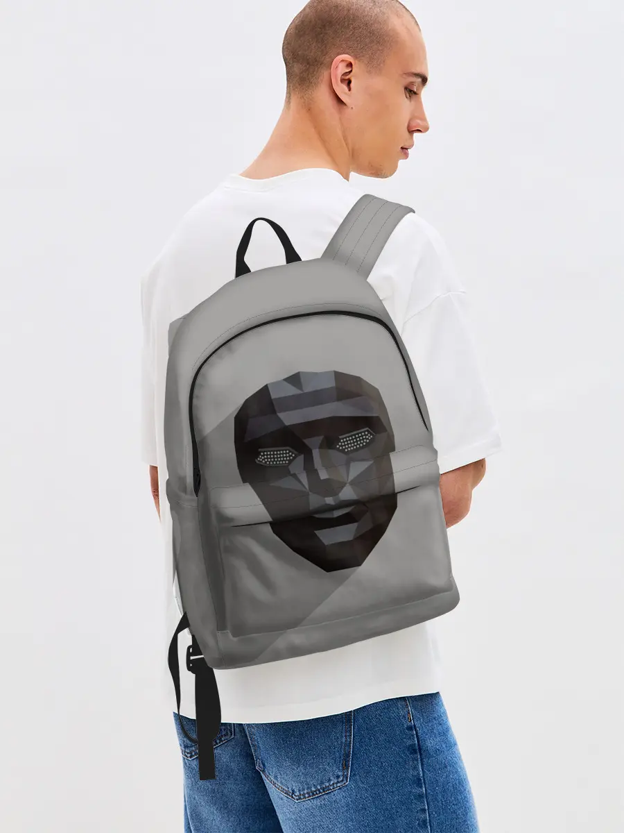 Рюкзак джинсовый / ИГРА В КАЛЬМАРА РАСПОРЯДИТЕЛЬ | SQUID GAME