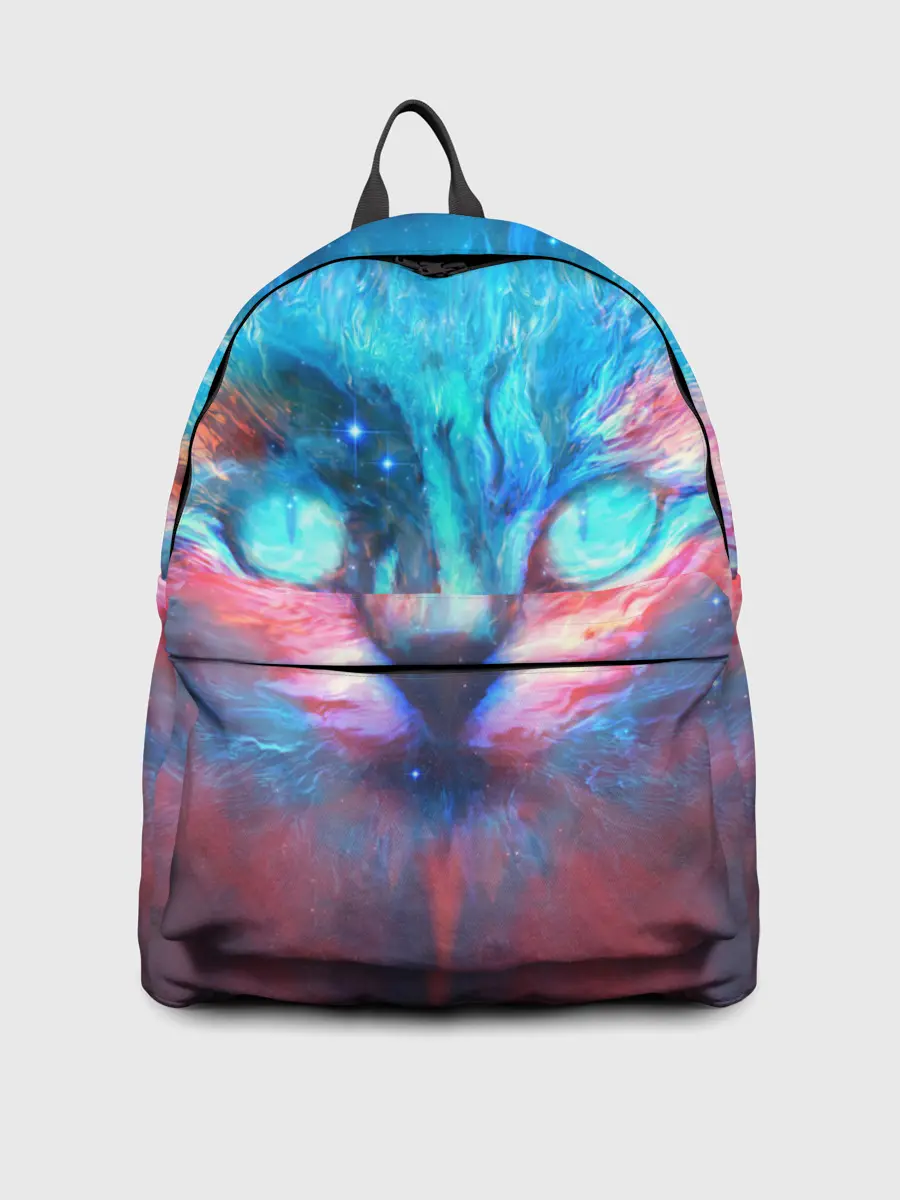 Рюкзак джинсовый / ВСЕЛЕНСКИЙ КОТ