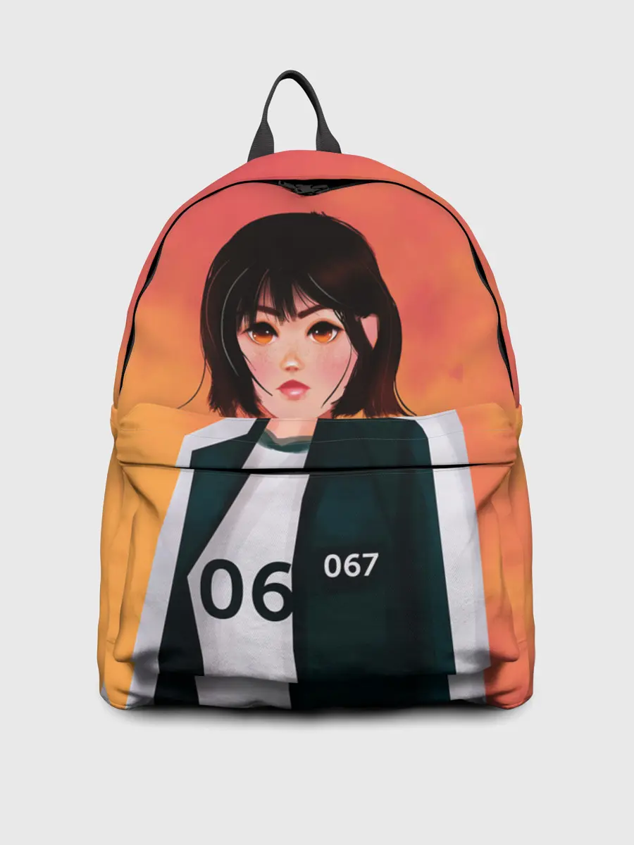 Рюкзак джинсовый / Красавица 067