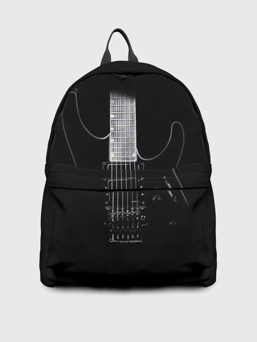 Рюкзак джинсовый / ЧЕРНАЯ ЭЛЕКТРОГИТАРА