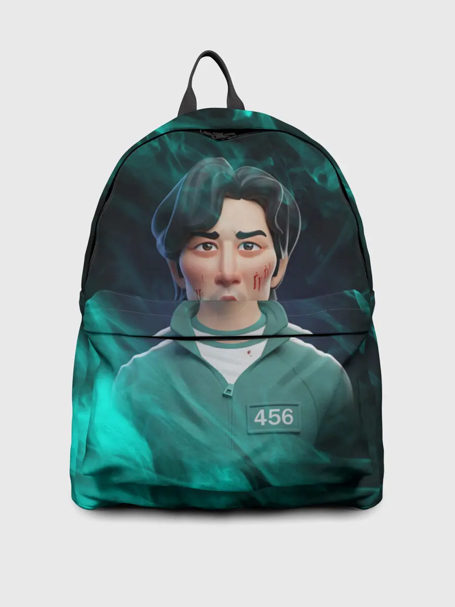 Рюкзак джинсовый / Seong Gi-hun | Squid Game
