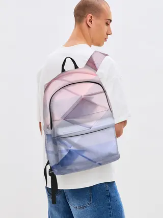 Рюкзак джинсовый / треугольники для тебя