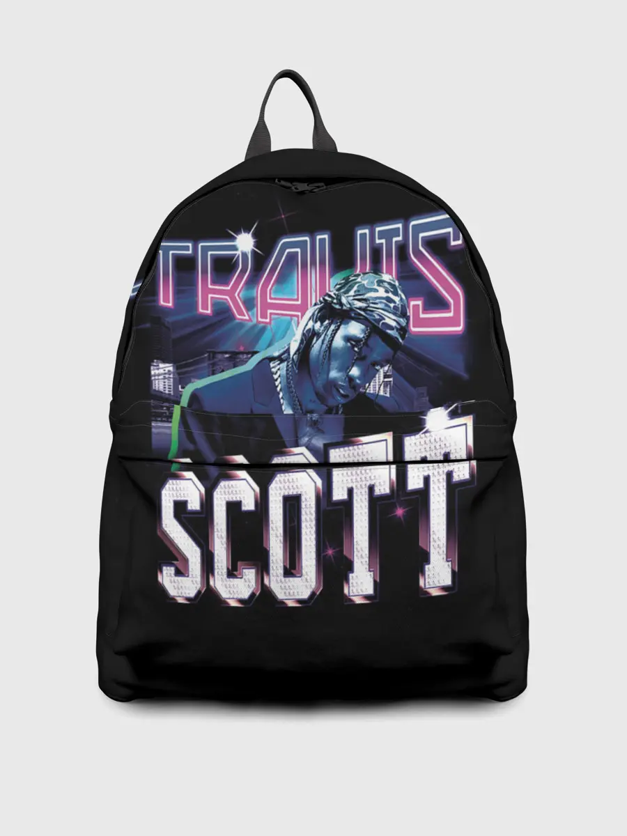 Рюкзак джинсовый / Travis Scott RAP