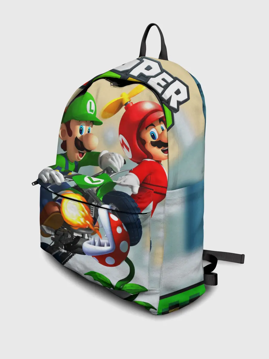 Рюкзак джинсовый / MarioHelmet