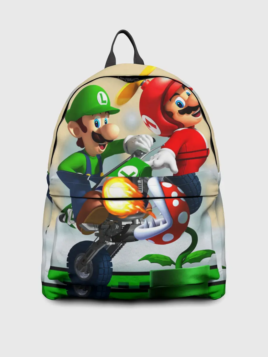 Рюкзак джинсовый / MarioHelmet