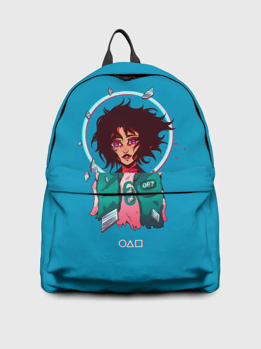 Рюкзак джинсовый / Плачущая 067