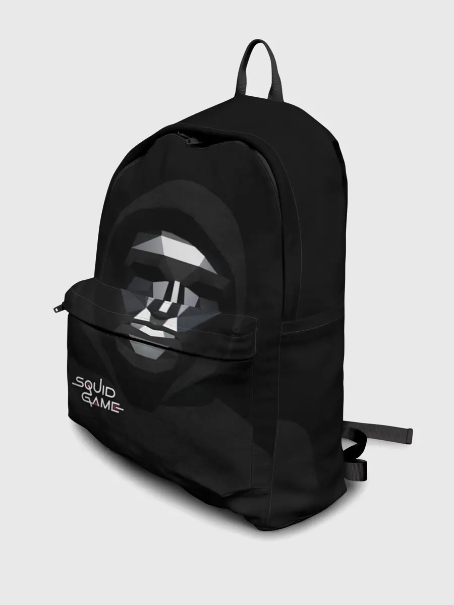 Рюкзак джинсовый / ИГРА В КАЛЬМАРА | МАСКА РАСПОРЯДИТЕЛЯ