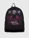 Рюкзак джинсовый / SQUID GAME | ИГРА В КАЛЬМАРА СОТРУДНИКИ