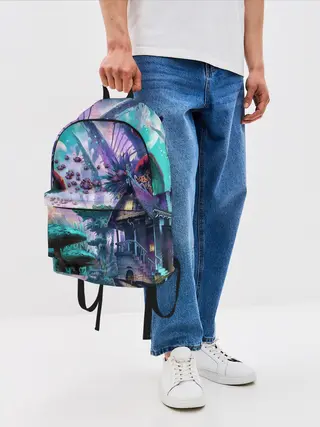 Рюкзак джинсовый / FantasyFish