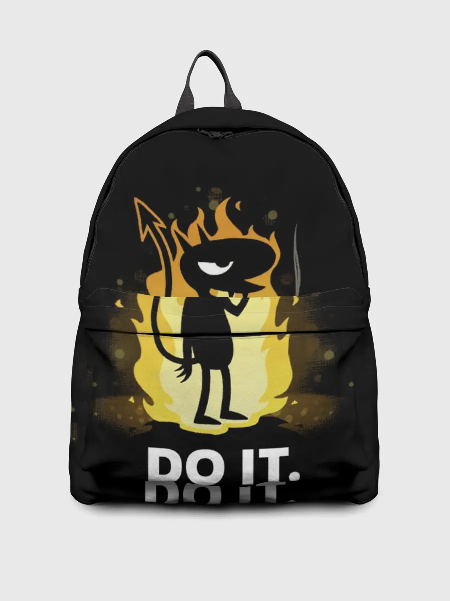 Рюкзак джинсовый / Чертенок Do it