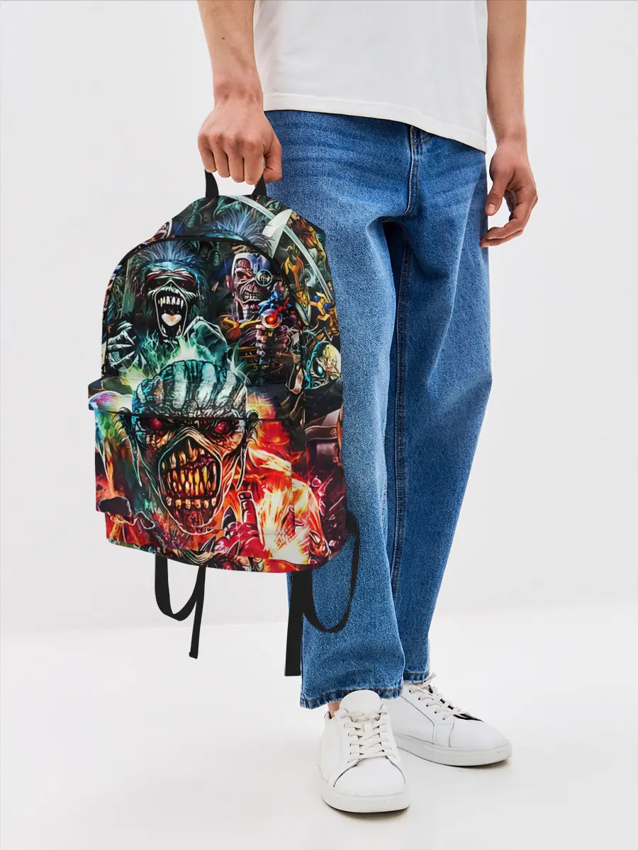 Рюкзак джинсовый / Iron Maiden