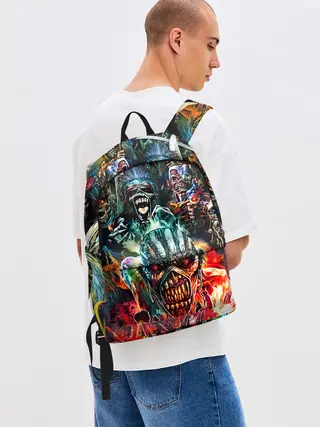 Рюкзак джинсовый / Iron Maiden