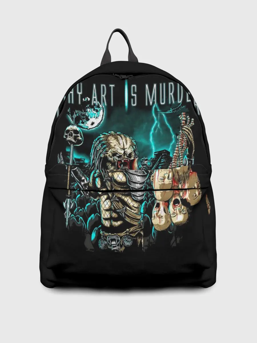 Рюкзак джинсовый / Thy Art Is Murder - Human Target