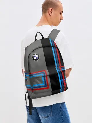Рюкзак джинсовый / Автомобиль BMW | БМВ