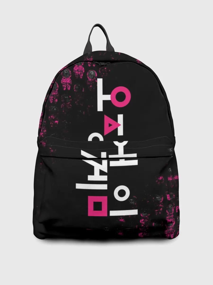 Рюкзак джинсовый / SQUID GAME | ПАТТЕРН СТРАЖЕЙ