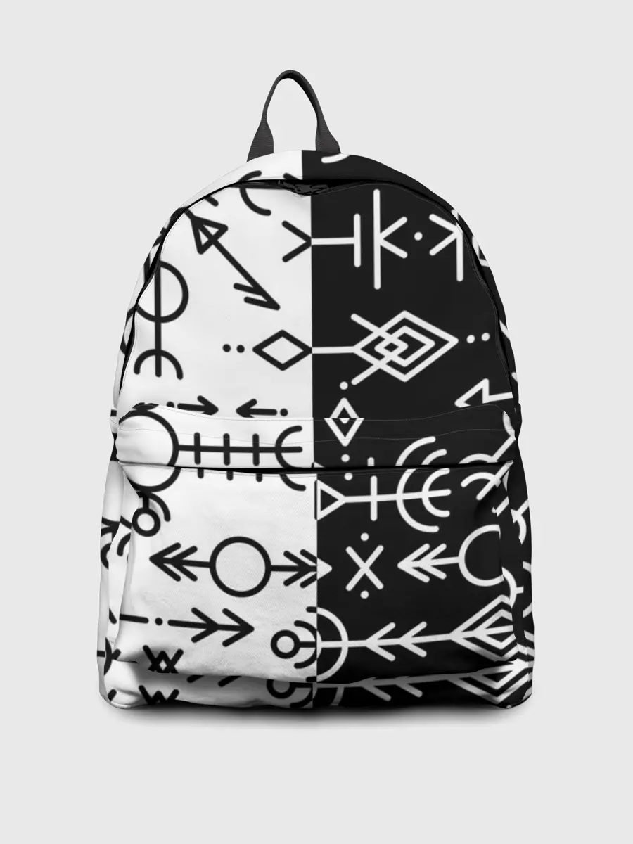 Рюкзак джинсовый / ДРЕВНИЕ СЛАВЯНСКИЕ РУНЫ