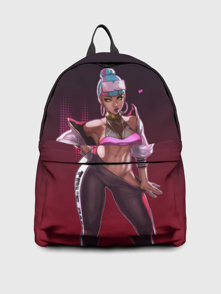 Рюкзак джинсовый / League of Legends Qiyana