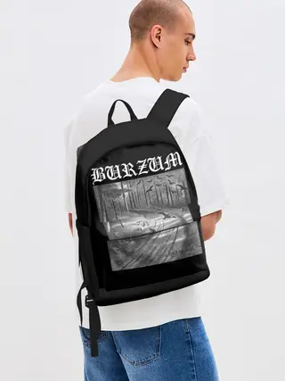 Рюкзак джинсовый / Burzum | Hvis lyset tar oss