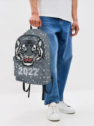 Рюкзак джинсовый / Водяной тигр 2022