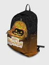 Рюкзак джинсовый / ТЫКВА КОСМОНАВТ | SPACE HALLOWEEN
