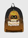 Рюкзак джинсовый / ТЫКВА КОСМОНАВТ | SPACE HALLOWEEN
