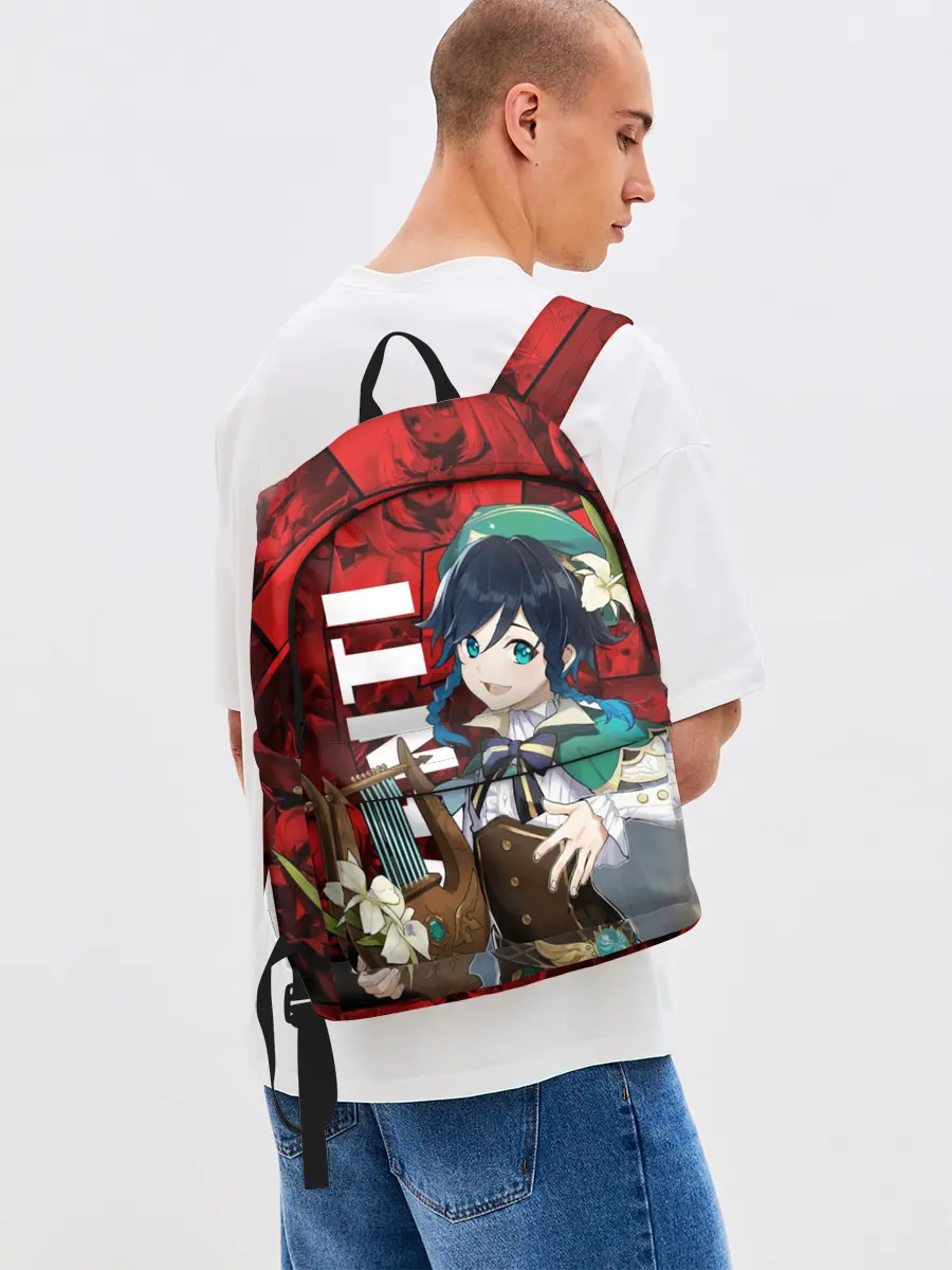 Рюкзак джинсовый / Венти | Genshin Impact