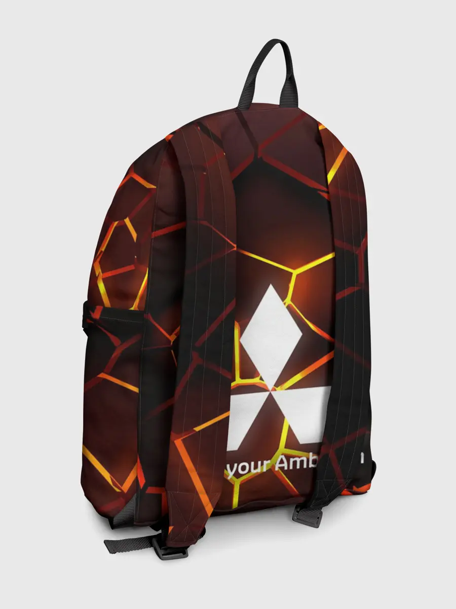 Рюкзак джинсовый / 3D плиты с подсветкой | Митсубиси