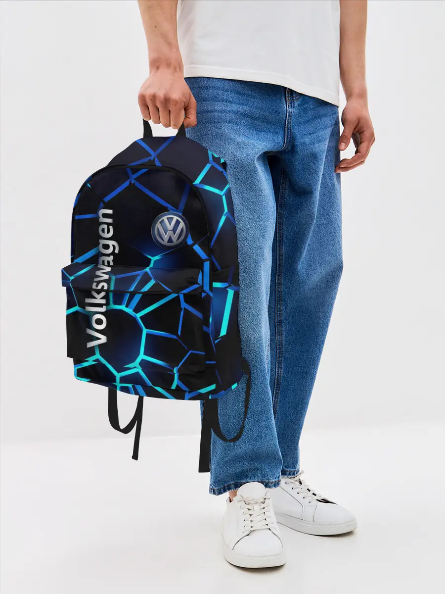Рюкзак джинсовый / Фольксваген 3D плиты