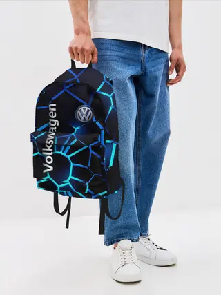 Рюкзак джинсовый / Фольксваген 3D плиты
