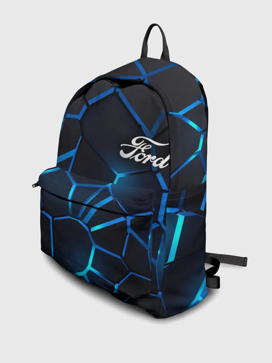 Рюкзак джинсовый / Ford | 3D плиты с подсветкой