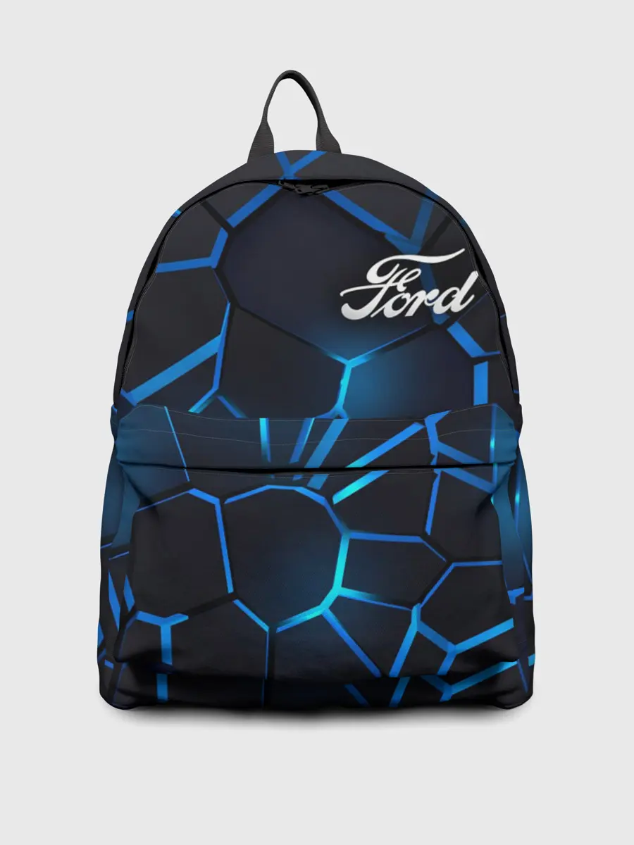 Рюкзак джинсовый / Ford | 3D плиты с подсветкой