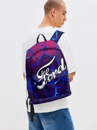 Рюкзак джинсовый / 3D плиты с подсветкой | FORD